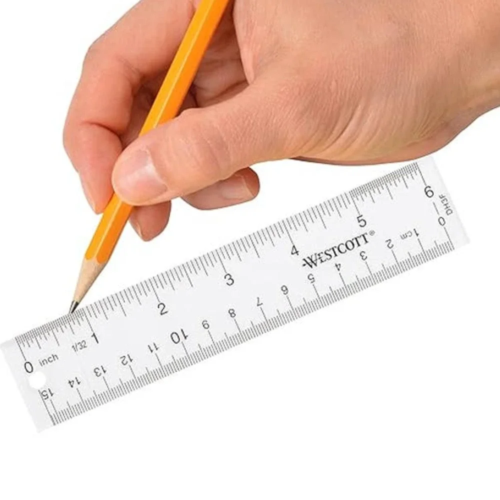 NWB! Westcott ruler 6 inch 100 PK‎ ( ONE BOX )